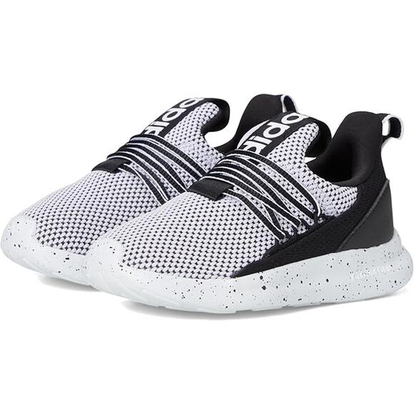 NWT  adidas Unisex Baby Lite Racer Adapt 7.0 Sneaker, White/Black-sz 5 - Picture 1 of 6